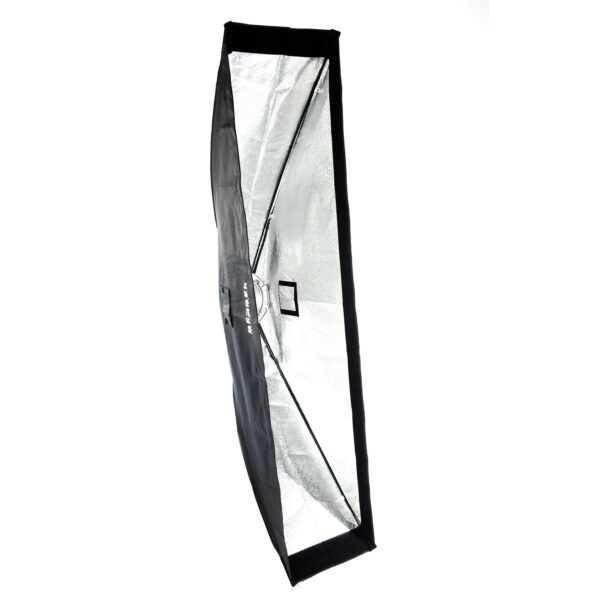 Bessel 150cm x 25cm Silver Strip Softbox with 8cm grid