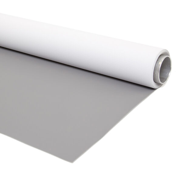 2m x 4m Grey/White Double Sided Vinyl Background