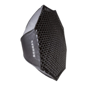 Alternative view of Bessel 120cm Silver Popup Octabox with 4cm grid