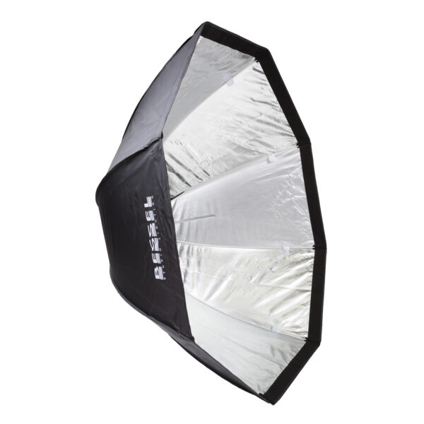 Bessel 120cm Silver Popup Octabox with 4cm grid