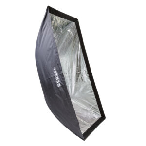 Bessel 140cm x 60cm Silver Popup Softbox with 4cm grid