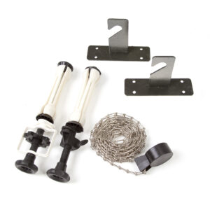 Alternative view of Wall/Ceiling Kit for 1 Roll - metal chains