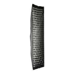 Alternative view of Bessel 140cm x 30cm Silver Popup Softbox with 4cm grid