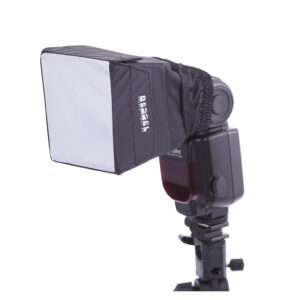 Bessel 9cm square mini softbox with front diffuser