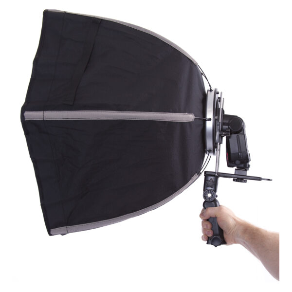 Bessel 60cm Hexagonal Softbox with Flashgun Bracket