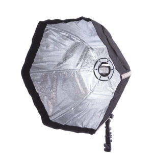 Alternative view of Bessel 60cm Hexagonal Softbox with Flashgun Bracket