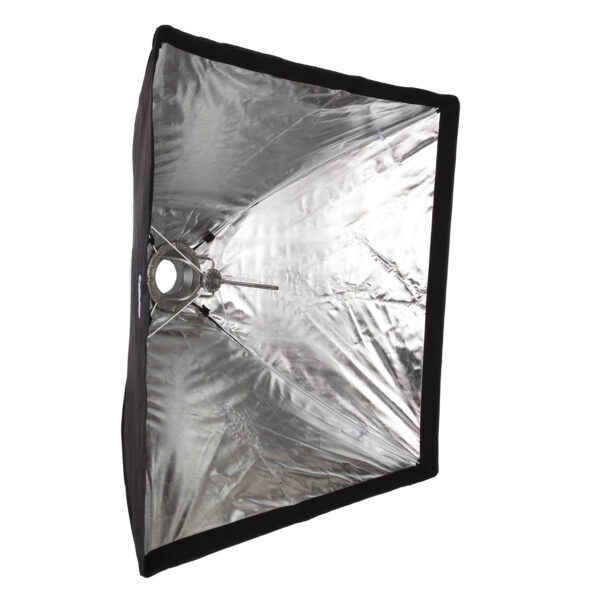Bessel 100cm x 100cm Silver Popup Softbox with 4cm grid