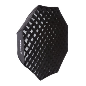 Alternative view of Bessel 95cm White Octabox with 6cm grid