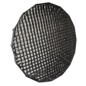 Alternative view of Bessel 105cm Silver Popup 16-Sided Radar Softbox with 4cm grid