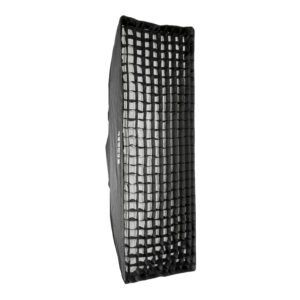 Alternative view of Bessel 120cm x 40cm Silver Popup Softbox with 4cm grid