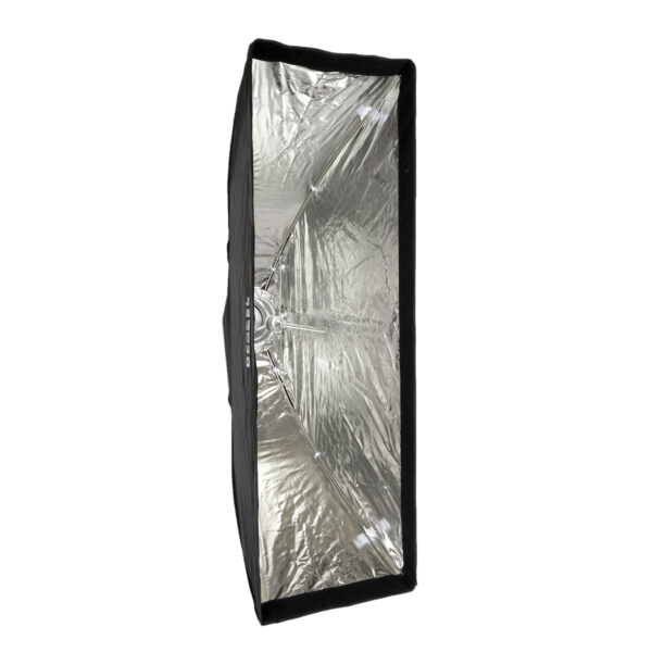 Bessel 120cm x 40cm Silver Popup Softbox with 4cm grid