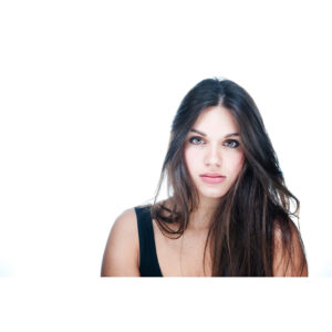 vinyl backdrop white side in use