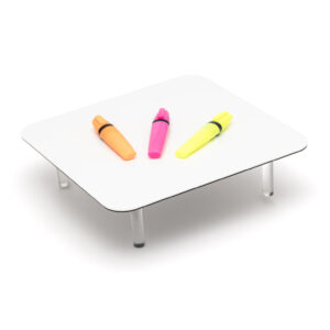 30cm photo table white side in use