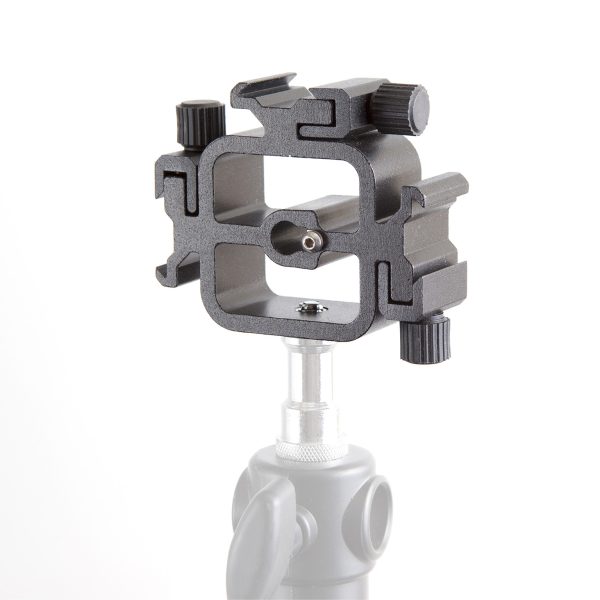 3 way flashgun holder in spigot